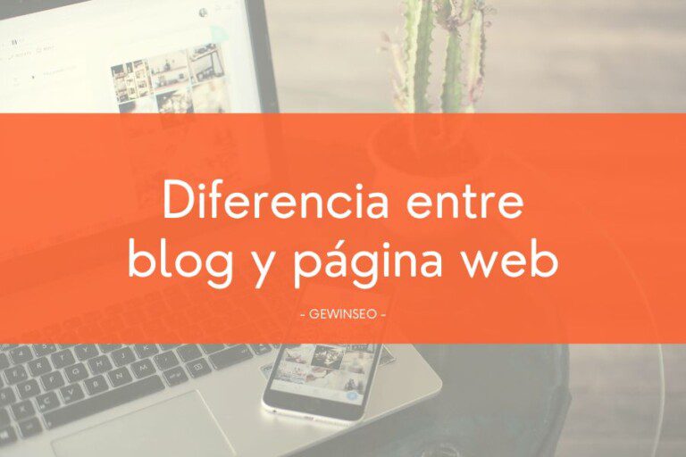 Diferencias entre un blog y una página web