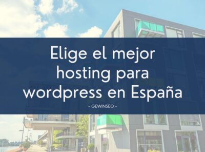 ¿Cuál es el mejor hosting Wordpress de España?